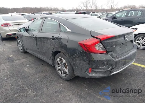 2019 Honda Civic Lx from USA, damaged, VIN 19XFC2F62KE037618